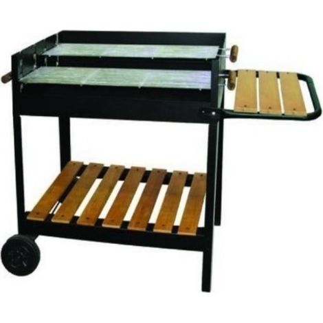 Bbq Lapillo Doppia Griglia Texas 73x50x83H