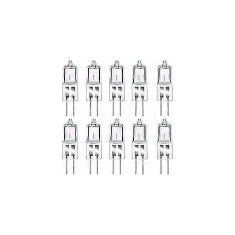 Halogenlampen G4, 12 V, 20 W, warmweiß, dimmbar, Stiftsockel, 10er-Packung