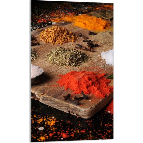 TABLA DE CORTAR DE VIDRIO 30x52 Especias (1/5)