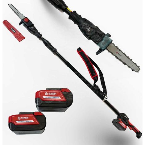 IRG-MT8 Tronçonneuse télescopique sans fil 21V-5Ah avec deux batteries et chargeur (1/3)