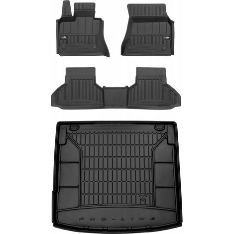 SET 3D Tappetini e tappetino per bagagliaio BMW X6 F16 2014-2019 (1/5)