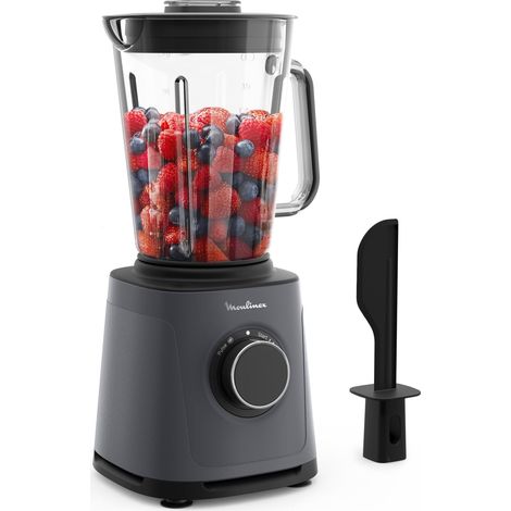 Moulinex PerfectMix Essential, Frullatore ad Alta Velocità, 1200 W, Tecnologia con Lame Powelix, Facile da Pulire, LM771BF0 (1/5)