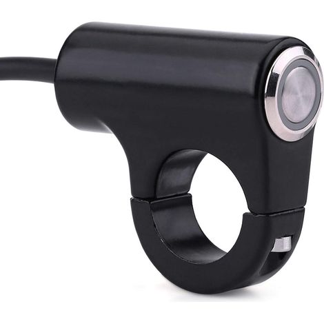 Dip/feux de route, indicateur, klaxon de moto, bouton de démarrage de moto, interrupteur de guidon au support de frein, bouton de montage pour vélo (1/5)