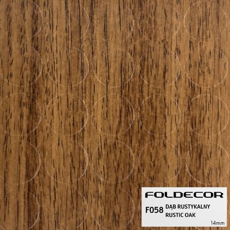 Bouchon autocollant fi14 chêne rustique (feuille de 25 pièces) (1/5)