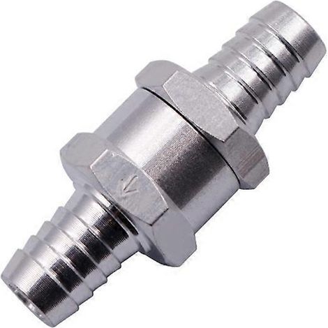 Clapet anti-retour unidirectionnel 6/8/10/12 mm pour essence ou diesel, compatible avec les systèmes d'huile Wa-12mm. (1/5)