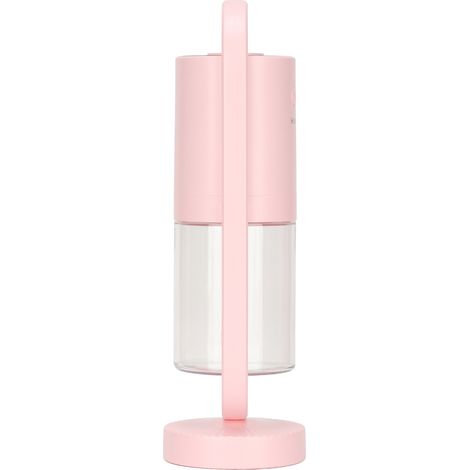 Mini-Luftbefeuchter, tragbar, 360° drehbar, mit 2 Vernebelungsmodi, ideal für Auto, Zuhause, Büro und Reisen (rosa). (1/5)