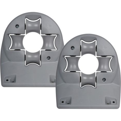 2 x Hozelock 2392 Wall Mounted Universal Garden Hose Reel Guide Bracket