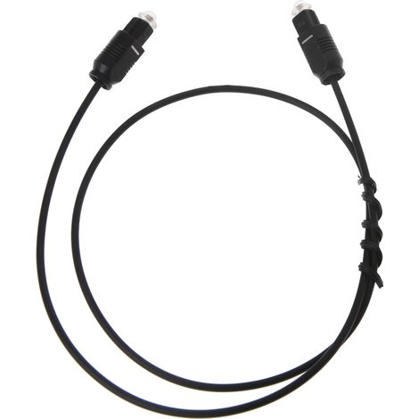 Câble audio optique numérique pour Toslink SPDIF DVD CD 0,5 m, pour audio numérique (1/5)