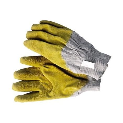 GUANTI IN GOMMA - GIALLO 411