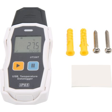 Registratore di temperatura/umidità UT330T – USB – Industriale – Misuratore di temperatura per interni