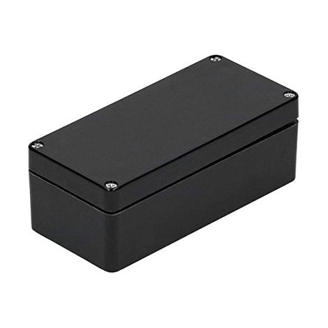 Boîtier RS PRO en PET, 160 x 160 x 90mm, Noir IP66 ( Prix pour 1 )