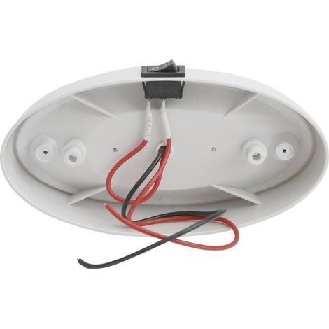 Plafonnier LED 12V - Haute luminosité - 400lm - 24 LED - ABS - Intérieur (1/4)