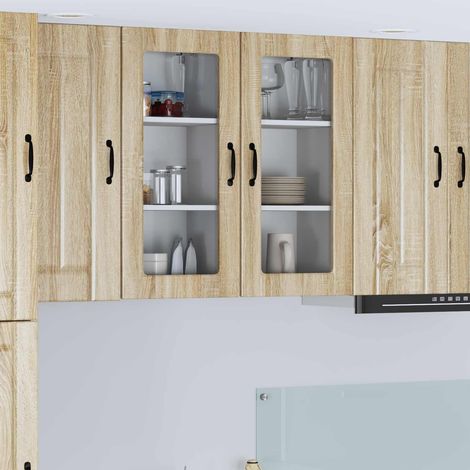 Küchenschrank Lucca 2 pcs Sonoma-Eiche 40 x 31 x 80 cm