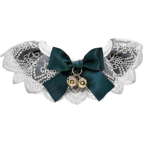 Collar ajustable para gato, adorno para el cuello de cachorro, pañuelo decorativo para mascotas, 2 unidades (1/5)