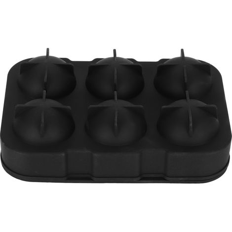 Moule à Boules de Glace Noir Réutilisable pour Cocktail Bière Vin Boissons (1/5)