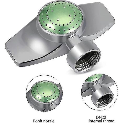 Arroseurs ponctuels Yaju, motif circulaire, petite tête d'arrosage pour pelouse (2 pièces) (1/4)