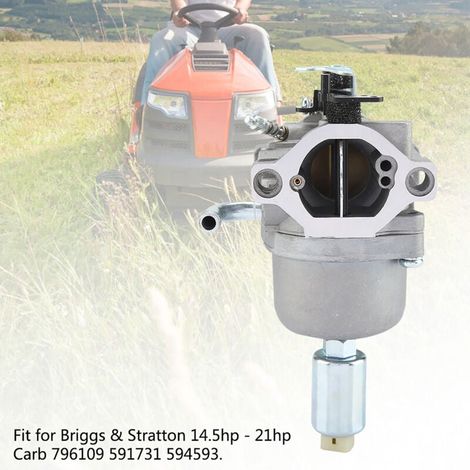 Carburetor, Briggs Carburetor, Stratton Engine Carburetor Replacement Kit Compatible 14.5hp - 21hp Carb 796109 591731 594593 Lawn Mower Accessories Engine MUMU (1/4)