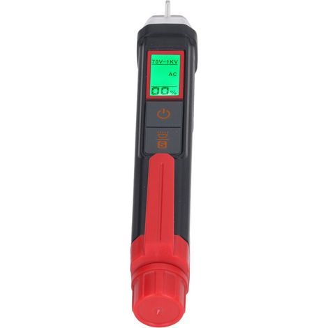 Berührungsloser elektrischer Prüfer, Wechselspannungsprüfer, Digitalanzeige, elektrischer Prüfstift mit LED (1/5)