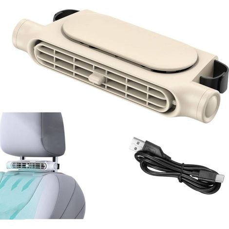Ventilateur De Siège D'auto, Refroidissement D'auto Usb Portable (1/5)