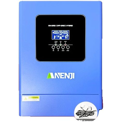 Solarwechselrichter, 6200W Ausgang, reine Sinuswelle, ANJ-6200-48PL-WIFI, 220-240V, 48V (1/5)