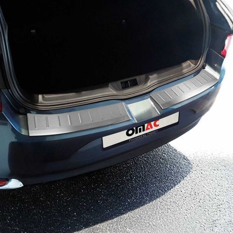 Protection Seuil de Pare-Chocs Arriére Compatible avec Renault Megane HB 2016-2020 2Pcs (1/5)