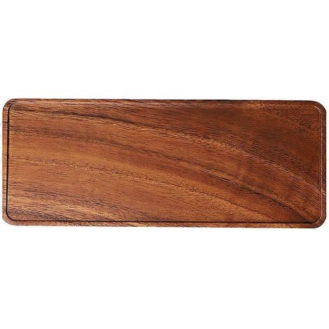 Acacia bois plateau Solid bois Afternoon thé plateau fruit plateau café Shop simple Snack plateau (1/5)