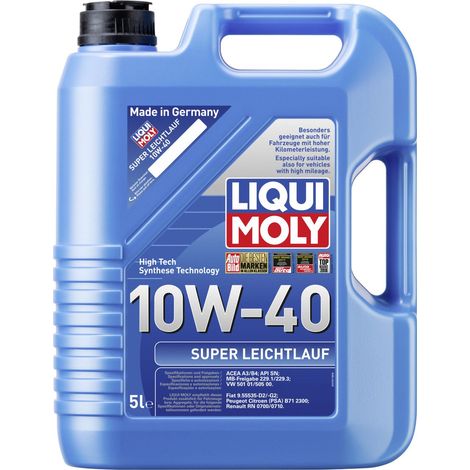 Liqui Moly Motoröl Super Leichtlauf 10W-40 5 L Motoröle (1/3)