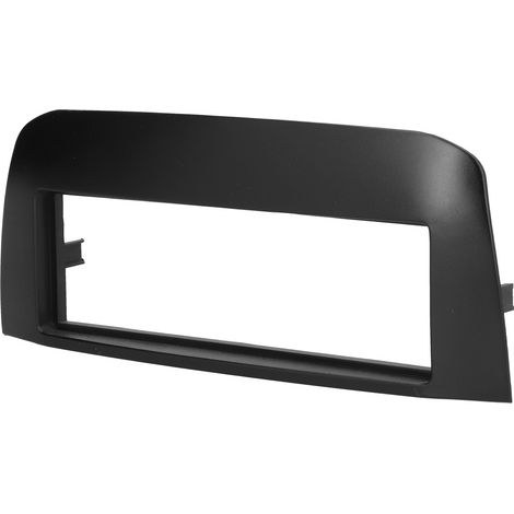 Einbausatz für 1-DIN-Autoradio, Blende mit CD-Player für Fiat Punto EVO (2009–2017), schwarzer Adapterrahmen, Konsolenverkleidung (1/5)