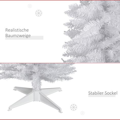 Sapin de Noël artificiel 180 cm avec 390 branches, arbre de fête réaliste pour décoration intérieure, conifère vert luxueux pour maison et bureau (1/5)