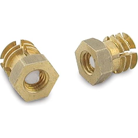 tuerca expansible laton m6-13 c/bola para taladro diametro 10mm.