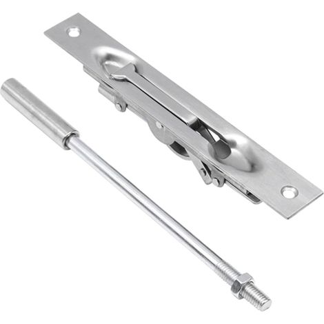 Loquet de Porte Acier Inoxydable Épais Pêne de Sécurité pour Portes et Fenêtres Coulissantes Installation Facile pour Maison (1/5)