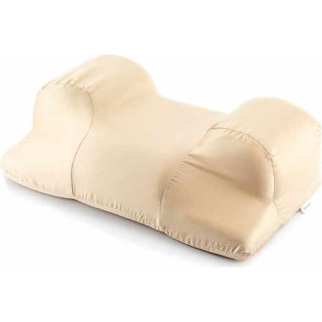 Oreiller Cervical - DULCE CASA - Anti-Rides - Housse en Satin - Dimensions 50x14x30 cm - Confort Luxueux (1/4)
