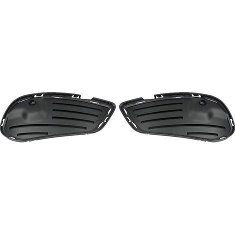 Kühlergrill, robustes ABS-Material, direkter Austausch, schwarz (1/2)