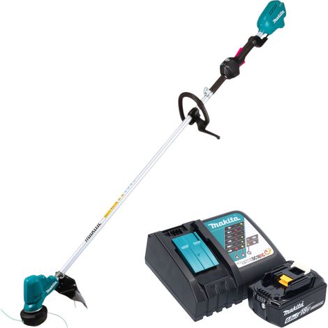 Coupe-bordures sans fil Makita DUR 190 LRGX9 18 V 300 mm sans balais + 1 batterie 6,0 Ah + chargeur
