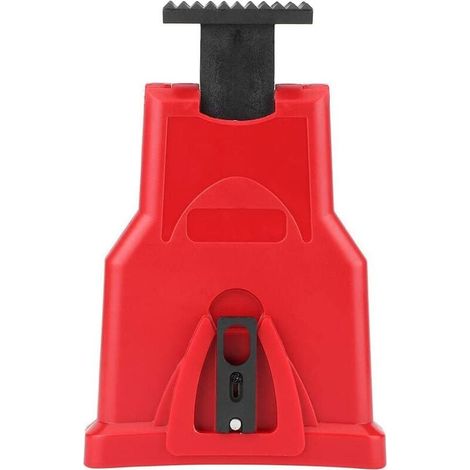 Outil d'affûtage de tronçonneuse à bois (boîte d'affûtage de chaîne rouge) adapté à la salle d'outils de travail du bois (1/5)