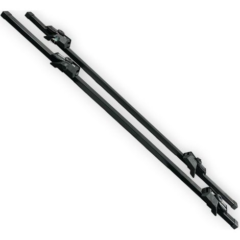 Barre staffe portapacchi 135 cm con attacco rapido per tutte le auto con porta pacchi (1/5)