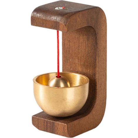 Clochette de commerçant pour l'ouverture de porte, sonnette de porte en bois, carillon décoratif vintage, sonnette de bienvenue en bois pour portes, réfrigérateurs, maison-C Shape