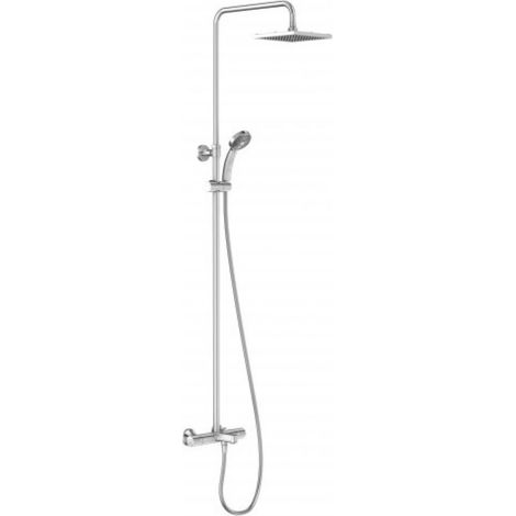 Colonne bain douche Jacob Delafon July - Tête carré (1/5)