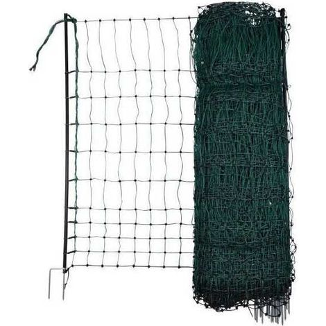 Filet E volaille - KERBL - 25 m - 106 cm - Double pointe - Vert