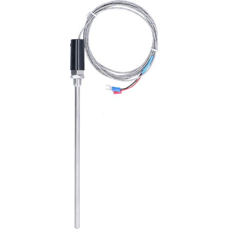 Capteur thermocouple Type K Outils de température Accessoires industriels en acier inoxydable 0600℃ WRNT011 Mètre (1/5)