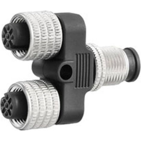 Weidmüller 1783410000 Distributore e adattatore per sensore o attuatore M12 Adattatore con forma Y Numero di poli: 5 1