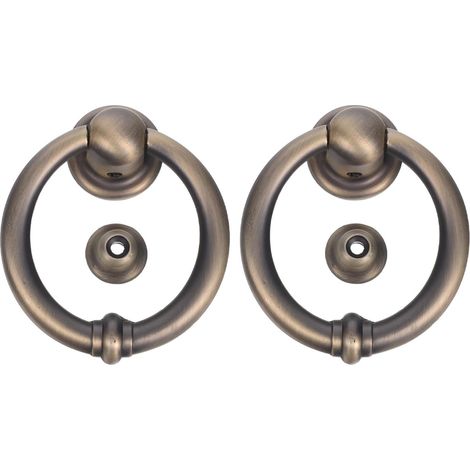 de porte vintage en alliage de zinc lot de 2 conception