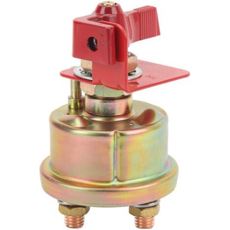 Interrupteur de déconnexion de batterie 12V à 48V, interrupteur rotatif d'isolation pour voitures, bateaux et camping-cars (1/5)