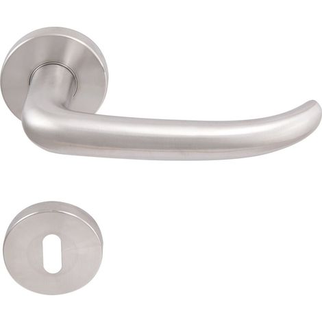 Solido Belfast avec poignée de porte avec rosette inox 1935.16U .207. M
