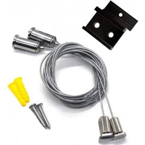 Kit Suspension pour Rail Magnétique en Saillie - SILAMP (1/3)