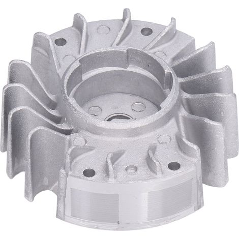 Volant moteur en alliage d'aluminium trempé à haute température pour tronçonneuse, compatible avec les modèles STIHL 017, 018, MS170 et MS180. (1/5)