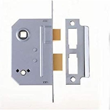 Yale P-M236-CH-63 Mortasa Bagno, Cromato Lucido, 2.5 Inch/64 mm