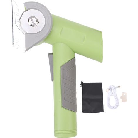 Ciseaux électriques portables multifonctions sans fil, coupe douce et précise, pour carton, tapis, cuir (1/5)