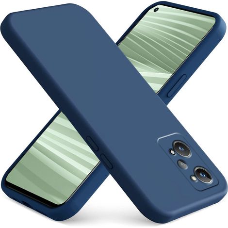 Schutzhülle für Realme GT 2 5G / GT Neo 2 / GT Neo 3T, Silikon Lite, Blau (1/4)