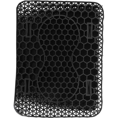 Coussin de siège en Gel pour moto, confortable, respirant, Absorption des chocs, coussin de Scooter pour les longs trajets. (1/4)